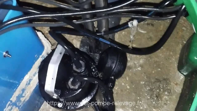Dépannage rapide de pompe de relevage Intervention pour le dépannage d’une pompe de relevage