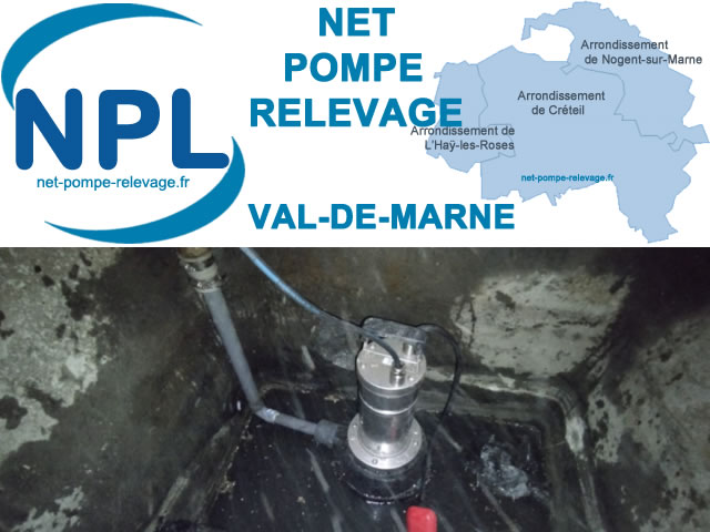Installation, entretien et réparation pompes de relevage